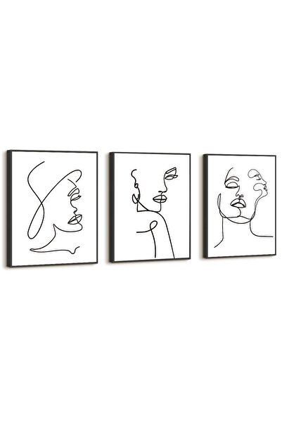 ALAYRA International ألايرا شاين شون آرت، ملصق بسيط، رسم خطي، ديكور حائط، جمالية تجريدية من منتصف القرن