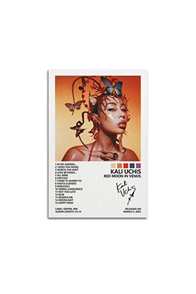 ALAYRA International ملصق غلاف ألبوم "القمر الأحمر في كوكب الزهرة" للفنانة أل...