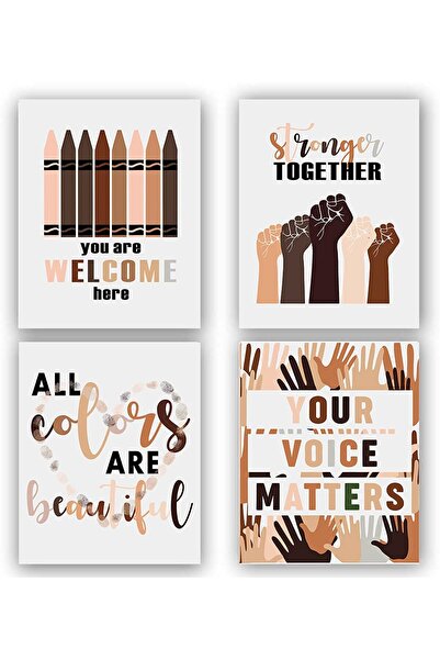 ALAYRA International ملصقات ألايرا لتنمية العقلية (11 × 14 بوصة) - ملصق تحفيز...