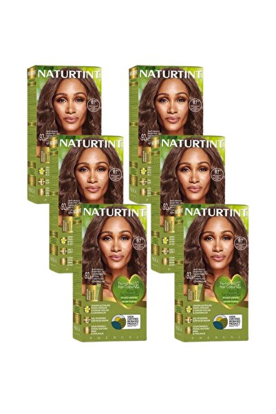 NATURTINT 6.7 Açık Çikolata Doğal Saç Boyası 170ML 6'lı Set