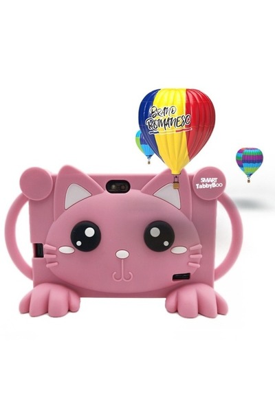 SMART TabbyBoo Kids tablet Kitty NOVA 64GB, 8GB RAM, OctaCore, Android 15, with parental control, pink