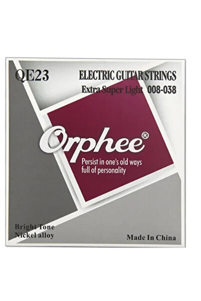 Choice4 QE23 Orphee Electric Guitar Strings Carbon Steel Hexagonal Alloy Nick...