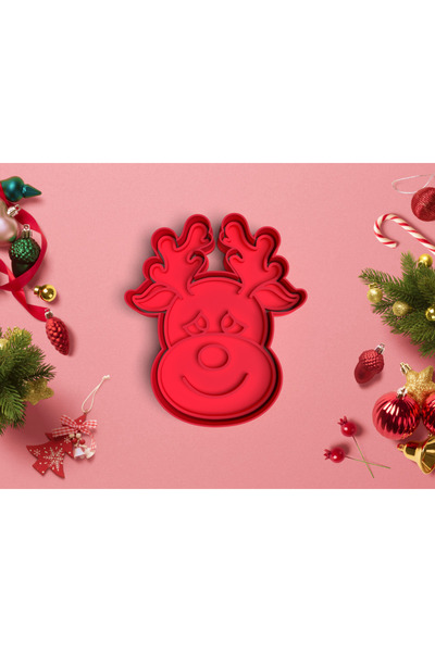 Lena Gift Store قالب عجين للكعك والحلوى لعيد الميلاد، مجموعة من قطعة واحدة