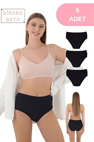 CNT 5 Pack Ribana High Waist Women's Bato Panties
