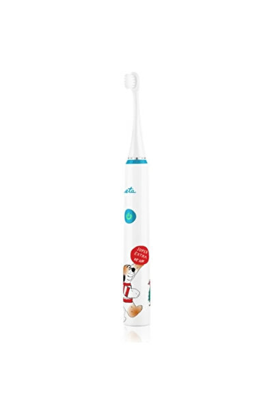 ETA ETA070690000 Sonetic Kids Toothbrush, 4 modes, 2 heads included, Blue/White