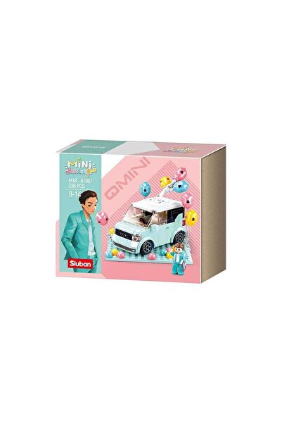 Sluban سيارة حفلات صغيرة يدوية الصنع M38-B1087