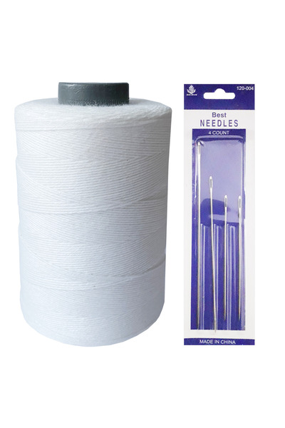 MavişTuhafiye 200 Gram Büyük Boy Yorgan İpi ve Yorgan İğnesi Seti