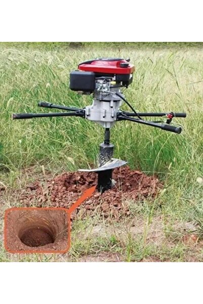 GARDENPRO Loncin Motorlu Toprak Burgu Makinası 7 Hp 300 mm