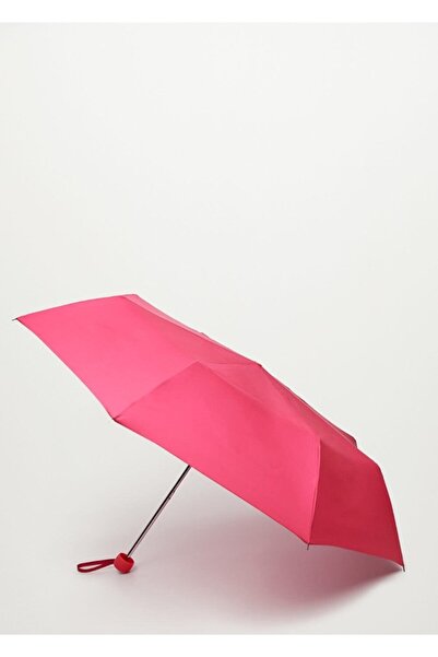 ELEVEN MARKETS Mini Çanta Boy Şemsiyesi Kırmızı Manuel Şemsiye