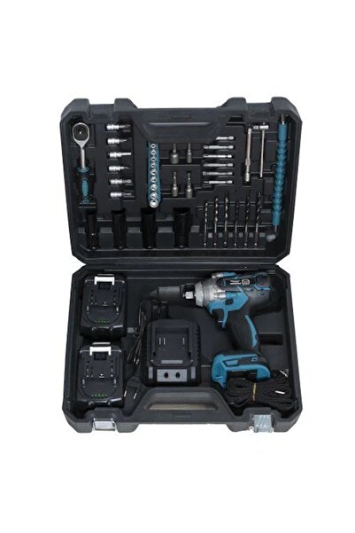 Electric Impact Driver Kit with 40 Accessories and 2 Batteries