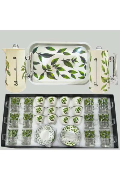 Generic تنسيق ضيافة 39 قطعة بنقشة