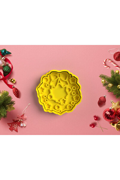 Lena Gift Store Christmas Cookie Cake Candy Dough Mold Set of 1