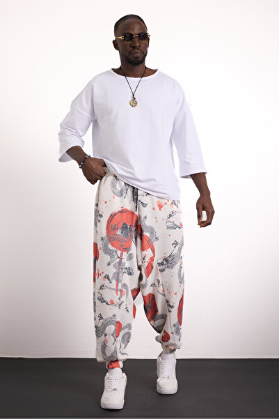 Superbluemexico Unisex New Generation Original Design Street Style Sports Baggy Pants