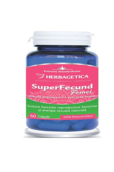herbagetica SuperFecund for women x 60 capsules