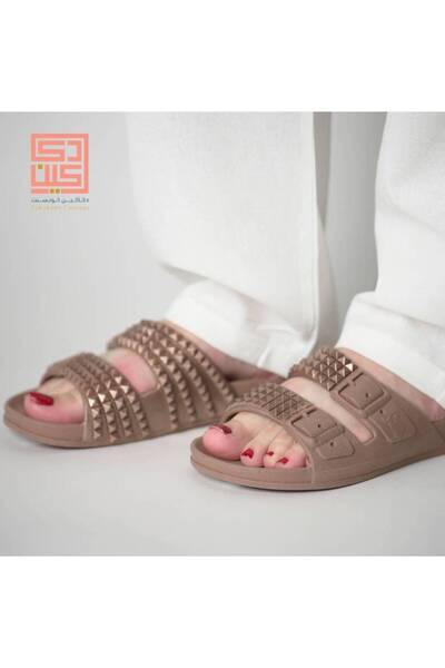 Dakakeen Concept صنادل دكاكين الخير فلوكس النحاسية - مانعة للانزلاق، مقاومة للماء، مقاومة للحرارة، مصنوعة من مادة PVC قابلة لإعادة التدوير