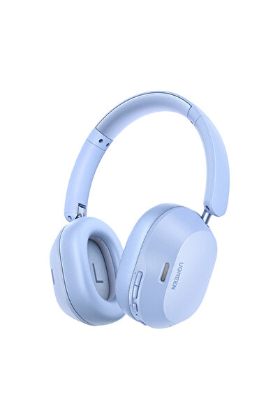 Ugreen سماعات رأس HiTune Max5c الهجينة بخاصية إلغاء الضوضاء النشطة - أزرق فاتح