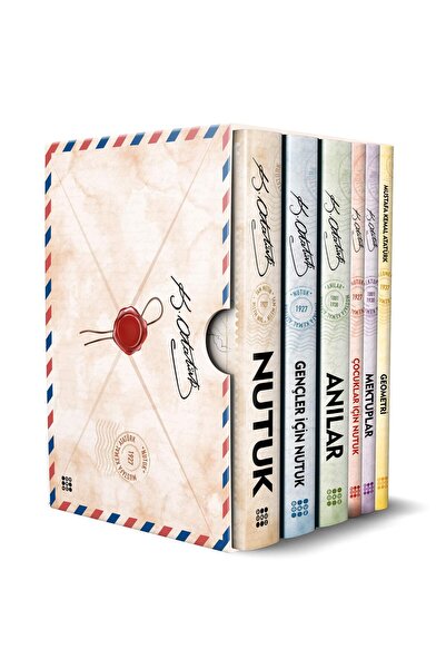 dokuzyayinlari ATATÜRK KİTAPLIĞI - 6 KİTAP KUTULU SET