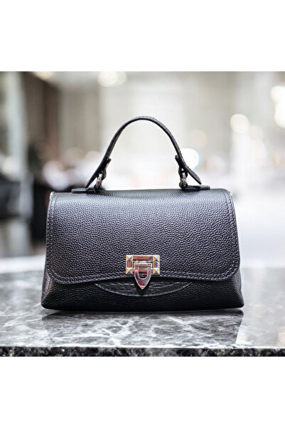 valentina victoria Valvic Genuine Leather Crossbody Bag with 3 Separate Compa...