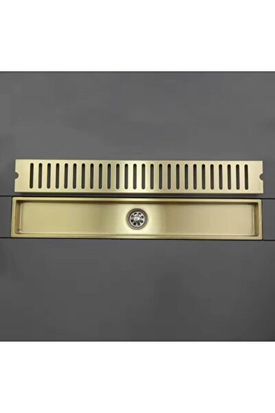 Trendy's Sifon pardoseala TRENDY’S,bronz antichizat, 60 X 10cm, iesiere pe 40 mm, antimiros