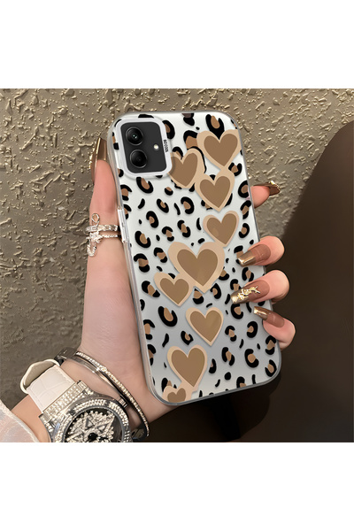 Hontinga حافظة متوافقة مع هاتف سامسونج جالاكسي A04e بنمط باردوس، حافظة هاتف ص...