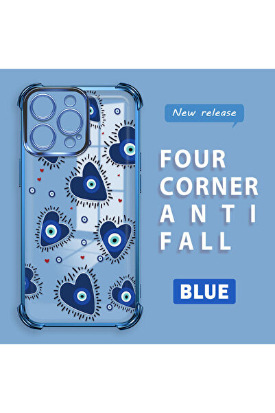 ucuc حافظة واقية من السيليكون الشفاف المتوافقة مع هاتف iPhone 15 Pro بنمط الع...