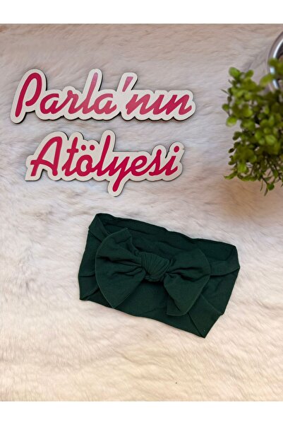 SOFT Гнучка тканинна пов'язка на голову з вузлом для дівчинки та немовляти, б...