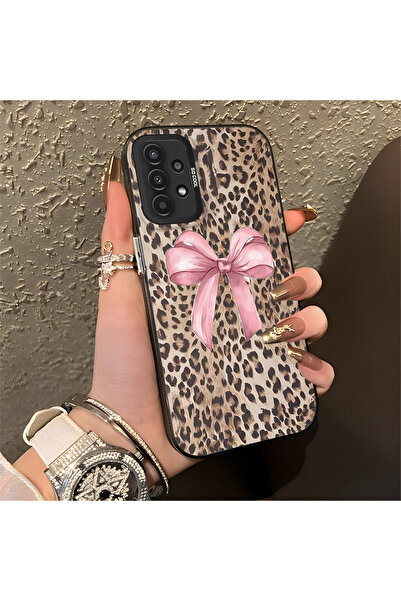 Hontinga حافظة متوافقة مع هاتف سامسونج جالاكسي A13 بنمط باردوس، حافظة هاتف صل...