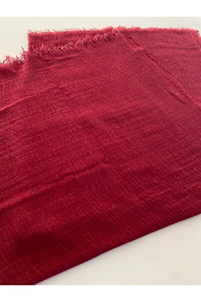 Bohemian Bürümcük Red Iron-Free Lightweight Structure Breathable Special Texture Large Size Thin Lightweight Shawl