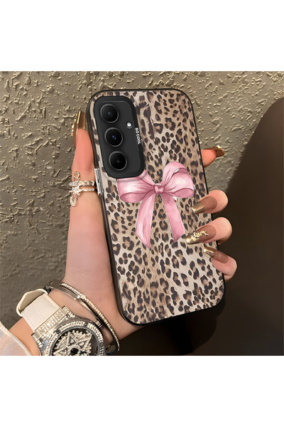 Hontinga حافظة متوافقة مع هاتف سامسونج جالاكسي A55 بنمط باردوس، حافظة هاتف صل...