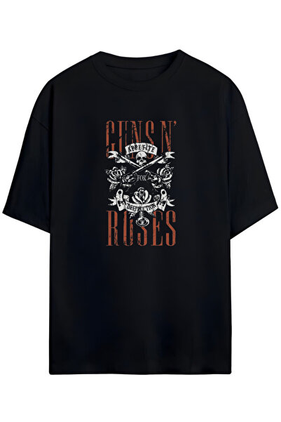 Pandorica's Tricou din bumbac unisex cu design Guns N' Roses
