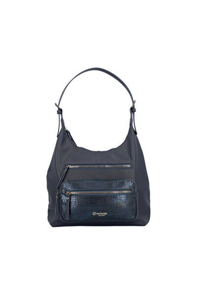 Remonte Casual purse, women, REMONTE, navy blue, -leather