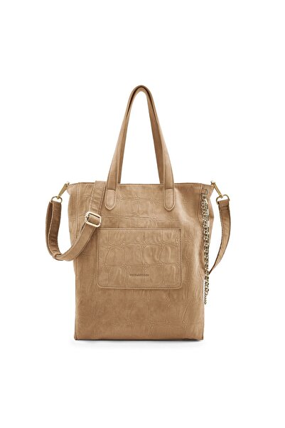 FREDsBRUDER Velvet Wild Shopper Tasche Leder 28 cm