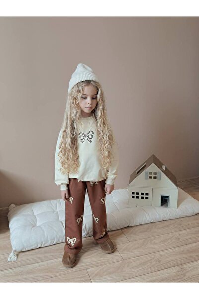 ARBİ kids Set de material elastic de tranziție bucăți cu model de fundă pentr...