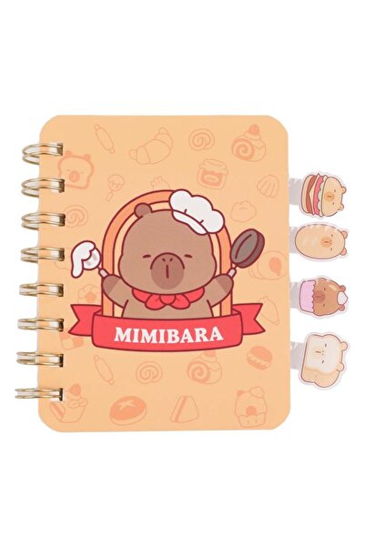 Miniso Pişirme Serisi A7 Telli Not Defteri (80 Yaprak)