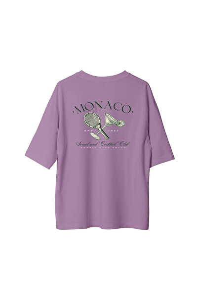 CANDLEMASTORE Monaco Cocktail Club - Oversized T-Shirt