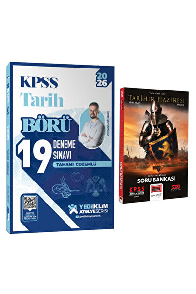 Yediiklim Yayınları Ahmet Uğur Karakuza|2026 KPSS Börü Tarih Tamamı Çözümlü 1...