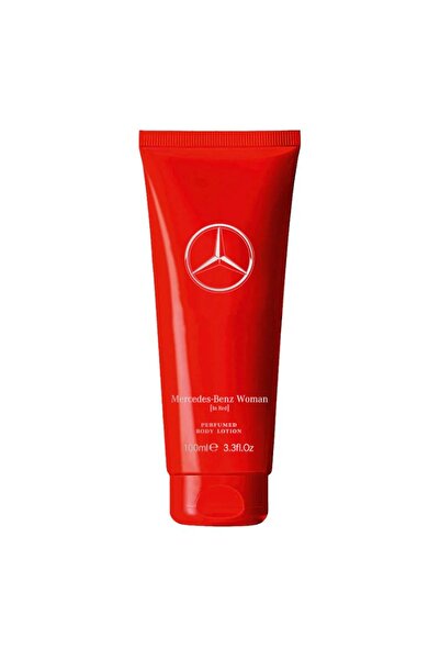 Mercedes Benz لوشن للجسم من إن ريد وومان للنساء، 100 مل