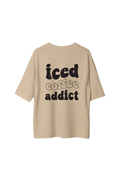 CANDLEMASTORE Iced Coffee - Oversized T-Shirt