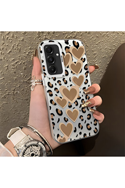 Hontinga حافظة متوافقة مع هاتف سامسونج جالاكسي A16 بنمط باردوس، حافظة هاتف صل...