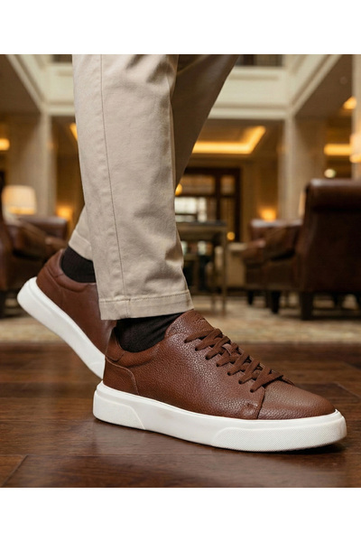 Lufian Tommy Men's Leather Sneaker Shoes Colorful