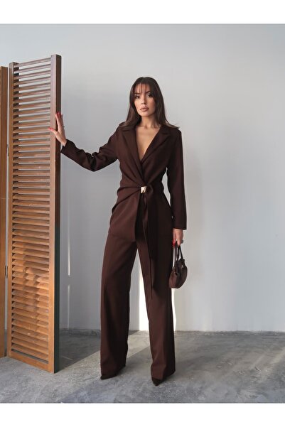 Swass Accessory Detailed Jacket and Pants Set