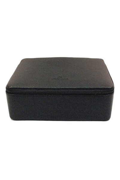 Windrose Beluga Schmuckkasten Leder 19 cm