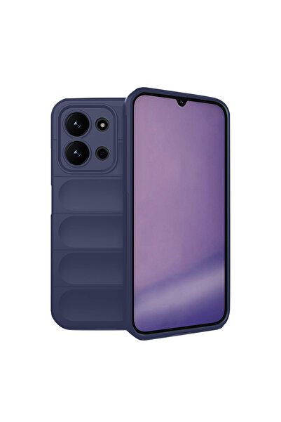 NewFace غطاء حماية سيليكون أوبتيموم لهاتف شاومي ريدمي 15C الجيل الرابع - أزرق...