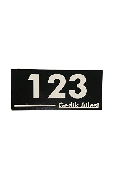 6. Pro Ahşap Kapı Numaralığı