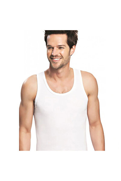 Tutku 101 Combed Cotton Men's Undershirt White XXL 3-Pack