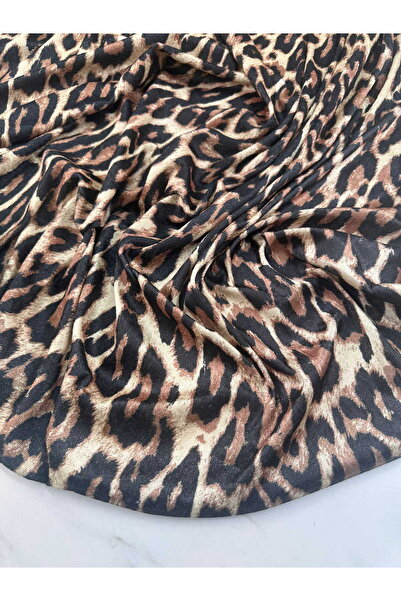 ipekkumaş Leopard Pattern Pearl Velvet L Stretch Fabric Soft Draped Our Produ...