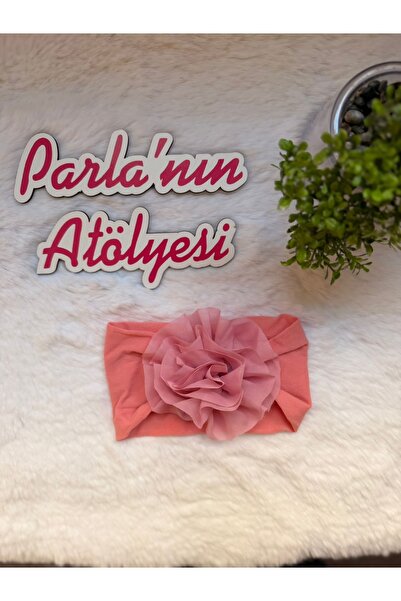 SOFT Еластична тканинна пов'язка на голову з квітковим принтом для дівчинки т...