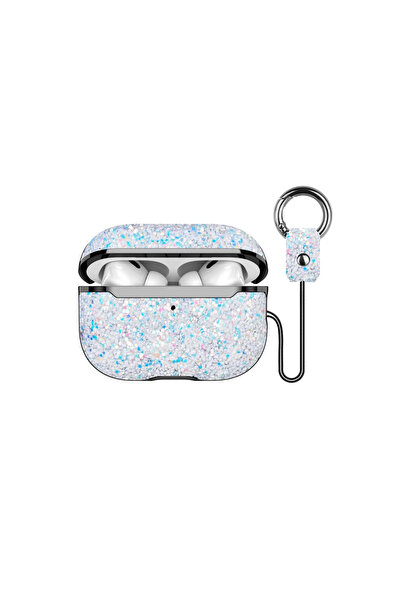 VINTESSY غطاء Airpods Pro 2 (الجيل الثاني) من Onegif غطاء Airpods لامع - فضي