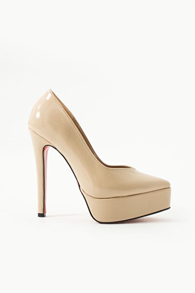 Giydim Gidiyor Zuly Platform Topuklu Stiletto Nude