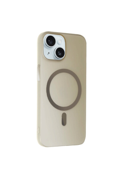 ceppark غطاء جوكو آيفون 15 بلس تونا PC Slim Magsafe - رمادي تيتانيوم